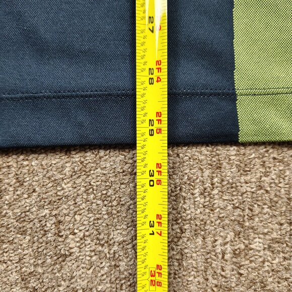 NIKE GOLF Polo Shirt Men XL Green Black Dri-Fit UV Short Sleeve Performance - Picture 7 of 8